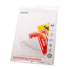 Paquet de nap de Plastification transparent A5