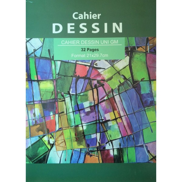 Cahiers de dessin GM 32 pages