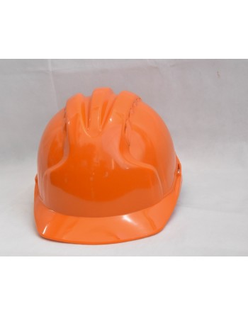 Casque sécurité  orange sans jugulaire