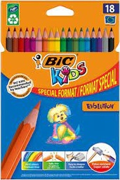 Crayon de Couleur Marque Bic PM (12pcs)