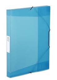 Pochette fine plastique à élastique A4