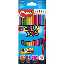 Crayon de couleur effaçable marque Maped